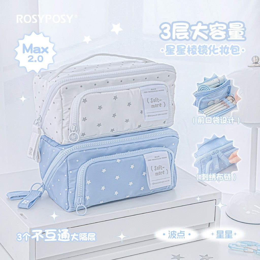 RosyPosy Upgraded Prism Pencil Case