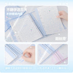 RosyPosy Strawberry Polka Dot Softcover Loose-Leaf Notebook